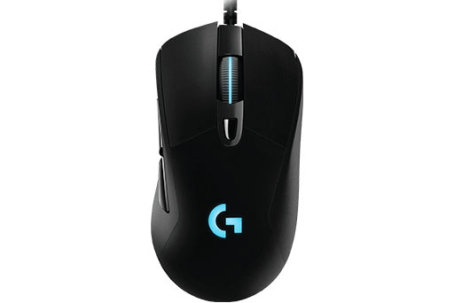 Logitech G403 HERO Wired Gaming Mouse, USB Type-A, Optical, 25600 DPI, Black