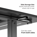 Adjustable Height Table Up Up Loki Black-4