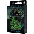 Q Workshop Call of Cthulhu Outer Gods Cthulhu Dice Set of 7-3