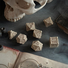 Q Workshop Dice Macabre Dice Set of 7 - 0