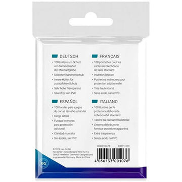 Ultimate Guard Precise Fit Side Loading Sleeves 100pk - 0