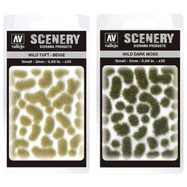 Vallejo Scenery Miniature Wild Tuft Small - 0