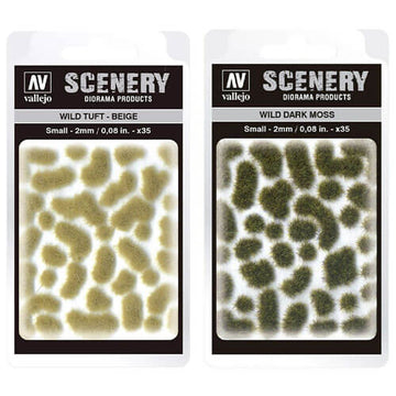 Vallejo Scenery Miniature Wild Tuft Small - 0