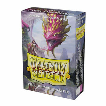 Dragon Shield Pink Diamond Japanese Sleeves Box of 60 - 0