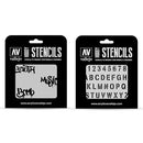 Lettering & Signs Stencils-2