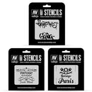 Lettering & Signs Stencils-3