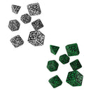 Q Workshop Forest 3D Dice Set of 7-3