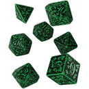 Q Workshop Forest 3D Dice Set of 7-5