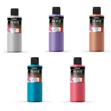 Vallejo Premium Colour Pearl & Metallics 200mL - 0