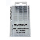 Vallejo Hobby Tools Microbox Drill Set of 20-2
