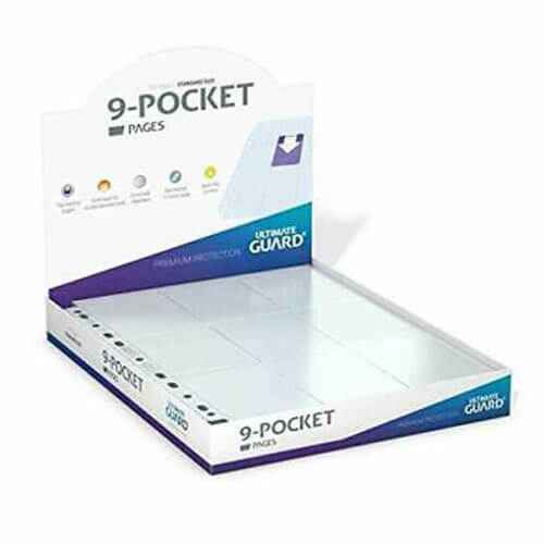 Ultimate Guard 9 Pocket Pages Sleeves Card 100pcs