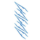 Vallejo Hobby Tools Plastic Tweezers Set of 5-1