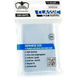 UG Classic Soft Sleeves Transparent 100pcs - 0