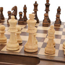 Dal Rossi Chess / Checkers / Backgammon Folding Walnut 16"-2