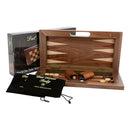 Dal Rossi Chess / Checkers / Backgammon Folding Walnut 16"-3