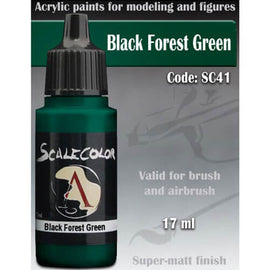 Scale 75 Scalecolor Black Forest Green 17mL - 0