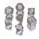 Q Workshop Elvish Dice Translucent Set of 7-5