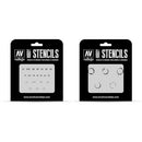 Vallejo Stencils AFV Markings-2