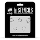 Vallejo Stencils AFV Markings-4