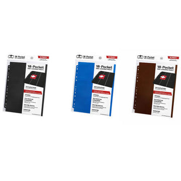 Ultimate Guard 18 Pocket Pages Side Loading - 0
