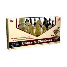 Magnetic Chess/Checkers 12'' - 0