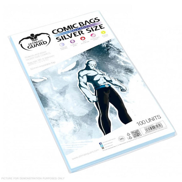 Ultimate Guard Comic Bags Resealable 100pk