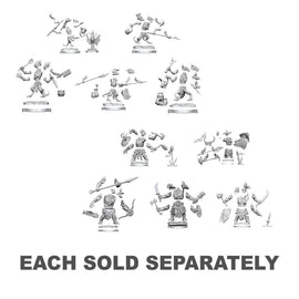 D&D Frameworks Miniature Model Kit 7pcs