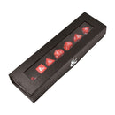D & D Heavy Metal Poly Dice Set 7pcs-5