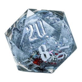 Sirius D20 Snow Globe Dice 54mm - 0