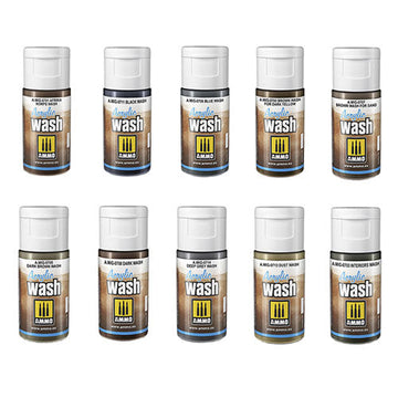 Ammo by MIG Acrylic Wash 15mL - 0