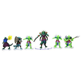 D&D Icons of the Realms Sahuagin Warband Miniature - 0
