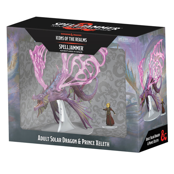 D&D Icons of the Realms Adult Solar Dragon Miniature Set