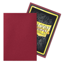 Dragon Shield Blood Red Matte Sleeves 60pcs - 0