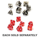 Sirius Translucent Resin Dice (Set of 7)-1