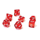 Sirius Translucent Resin Dice (Set of 7)-5