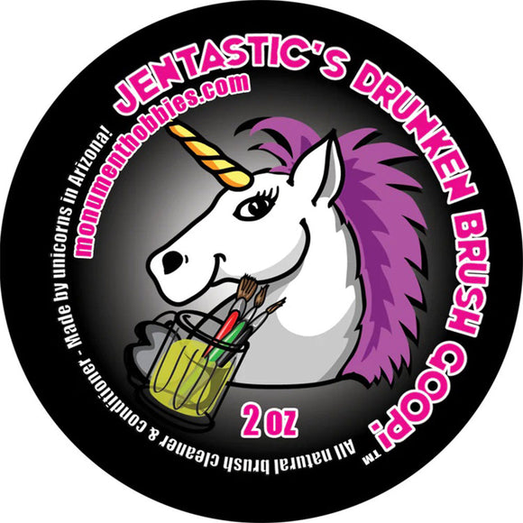 Monument Pro Brush Care Jentastics Drunken Brush Goop 2oz