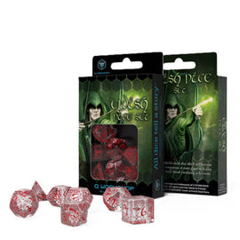 Q Workshop Elvish Dice Set 7pcs - 0