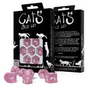 Q Workshop Cats Modern Dice Set 7pcs-4
