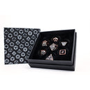 LPG Metal RPG Serif Dice Set-4