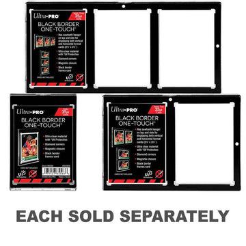 Ultra Pro 35PT Black Border UV ONE-TOUCH Magnetic Holder