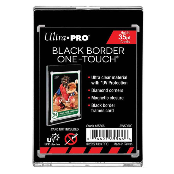 Ultra Pro 35PT Black Border UV ONE-TOUCH Magnetic Holder