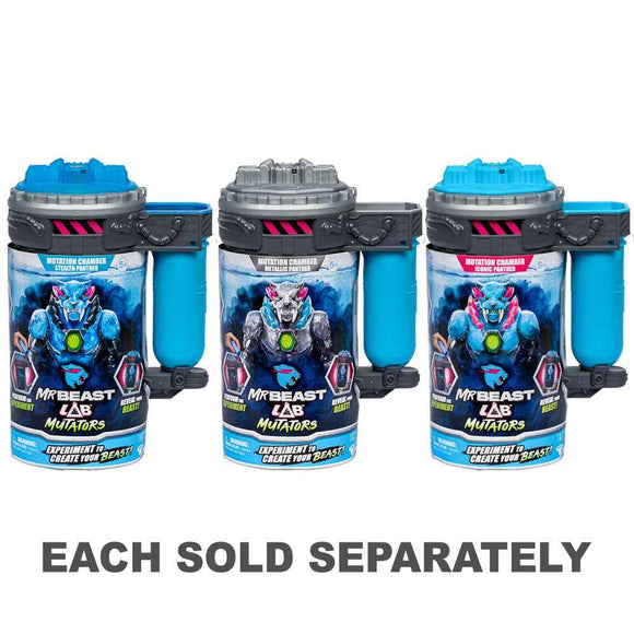 Mr Beast Lab Mutators W1 Mech Mutation Chamber Panther Figure