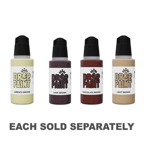 Scale 75 Drop and Paints Acrylic Paint 17mL (Brown)