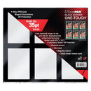Ultra Pro 35PT Black Border UV ONE-TOUCH Magnetic Holder Card Protector-5