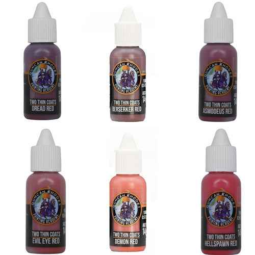 Two Thin Coats Acrylic Paint 15mL (Red)