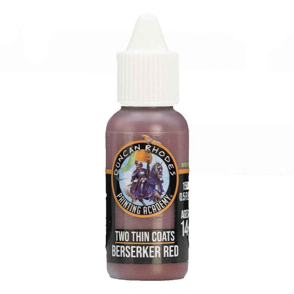 Two Thin Coats Acrylic Paint 15mL (Red)