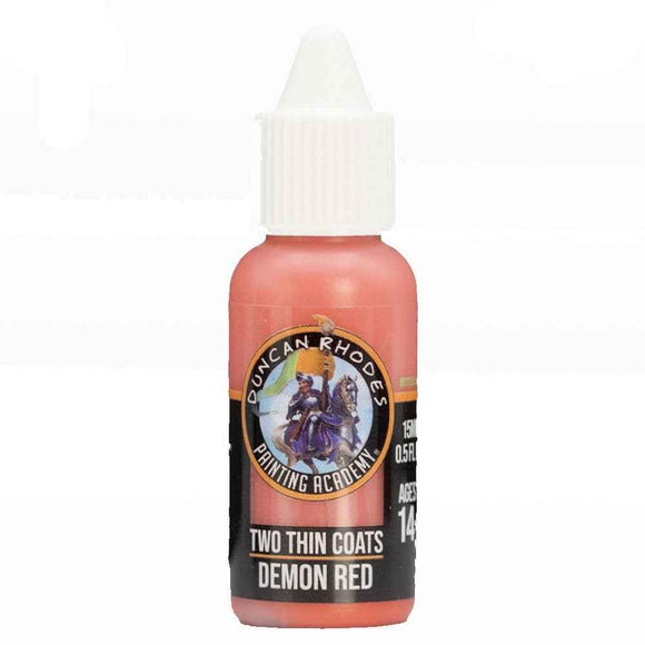Two Thin Coats Acrylic Paint 15mL (Red)