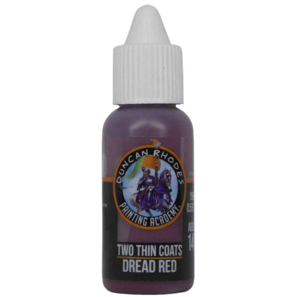 Two Thin Coats Acrylic Paint 15mL (Red)
