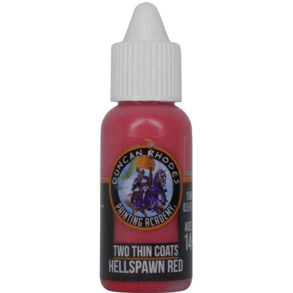 Two Thin Coats Acrylic Paint 15mL (Red)