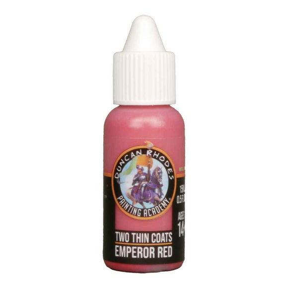 Two Thin Coats Acrylic Paint 15mL (Red)
